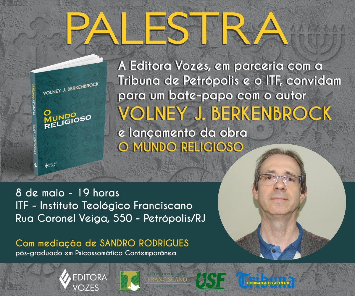 Petrópolis recebe o lançamento do livro “O mundo religioso”