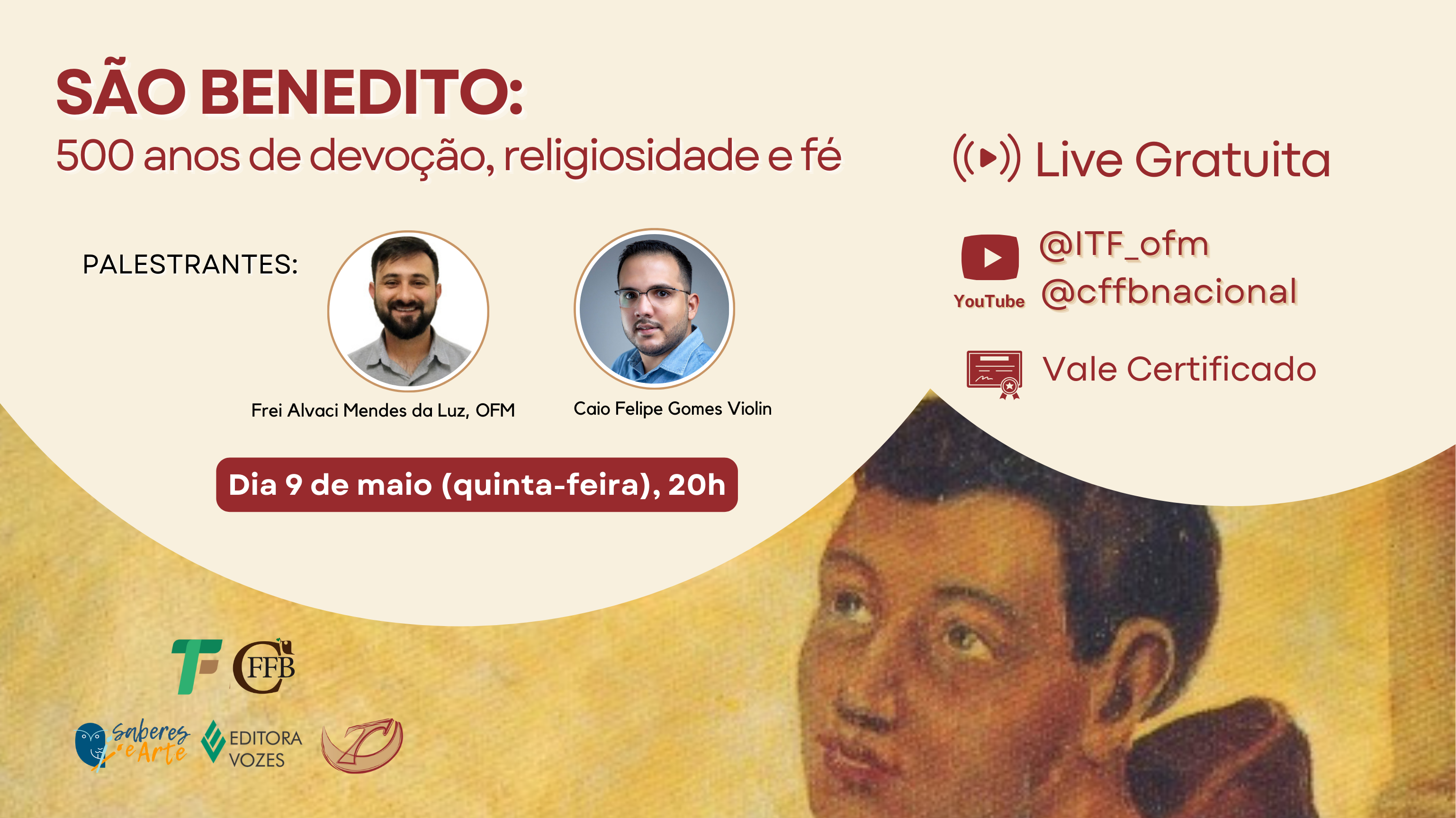 São Benedito: 500 anos de devoção, religiosidade e fé!